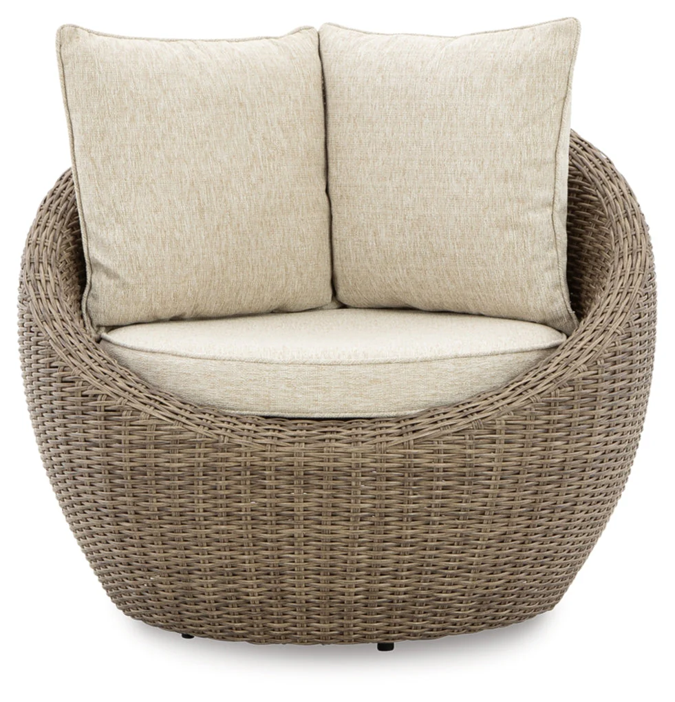 Danson Swivel Lounge w/Cushion (2/CN) - Image 4