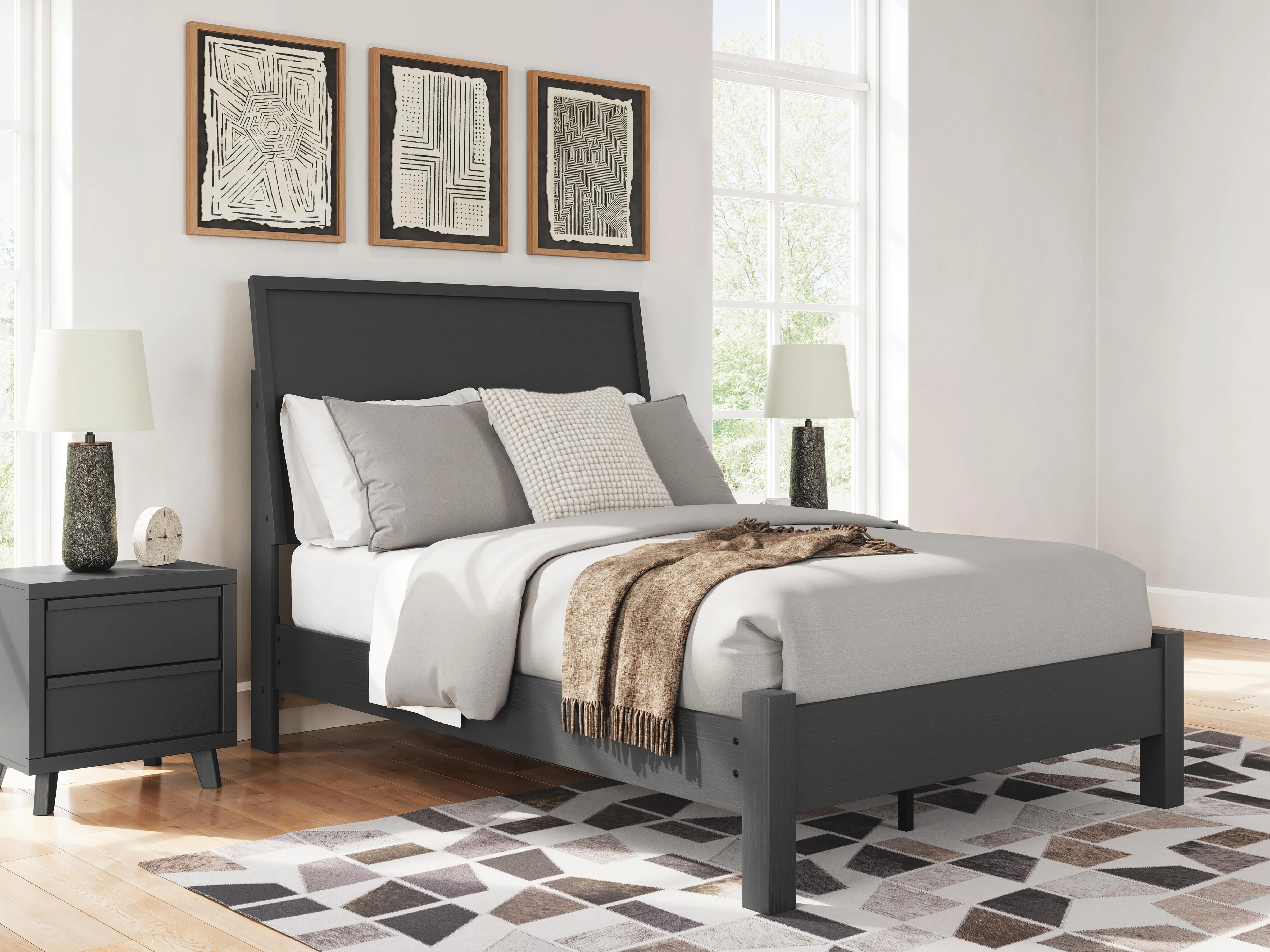 Danziar Panel Bed - Image 5