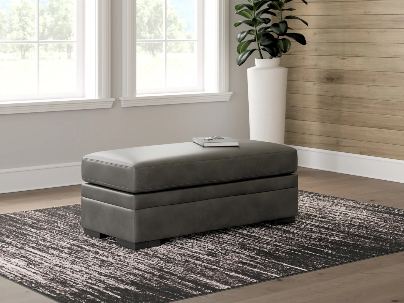 Dara Park Oversized Accent Ottoman - Image 2