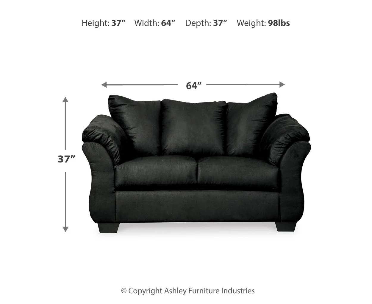 Darcy Loveseat - Image 5