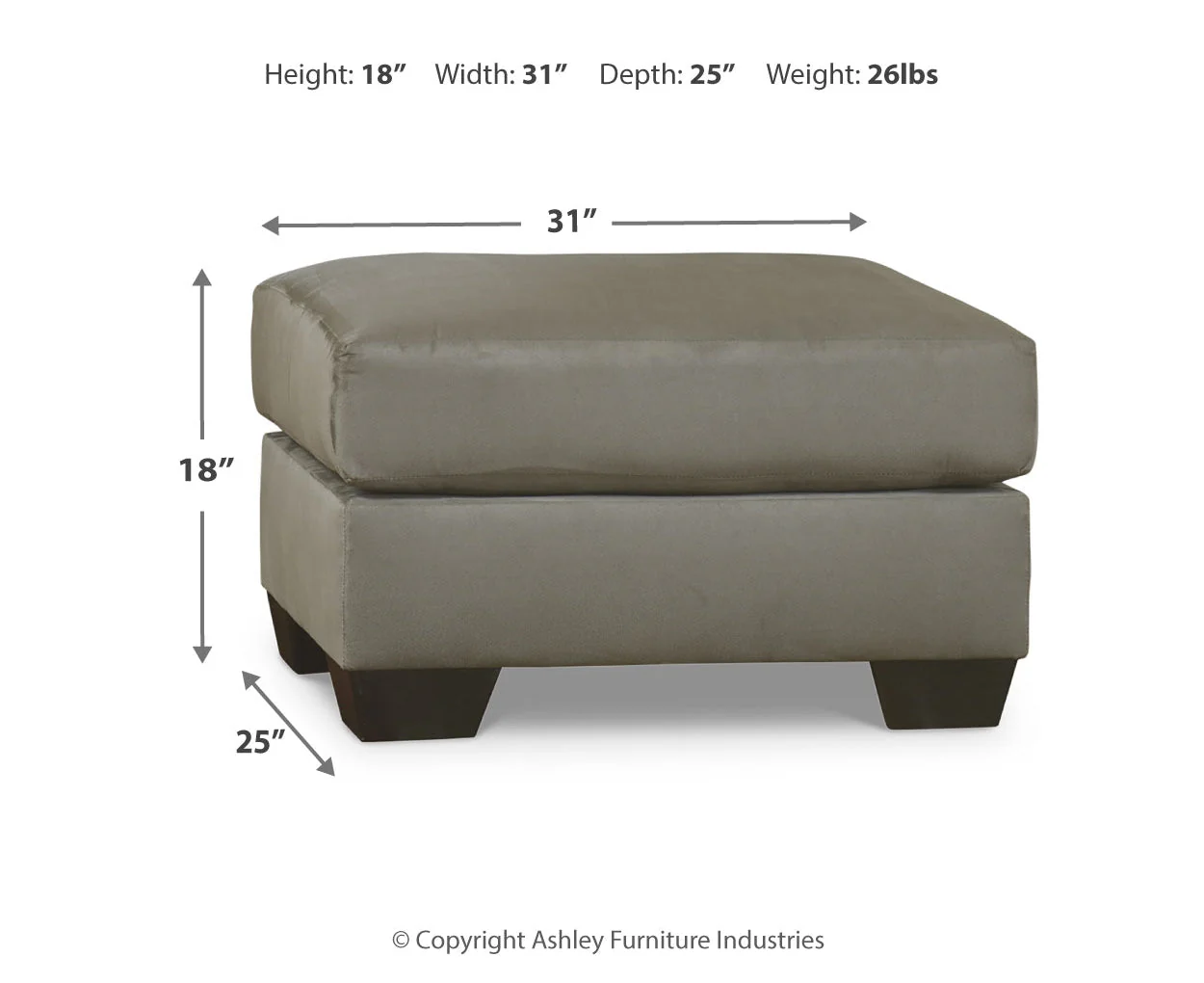 Darcy Ottoman - Image 4