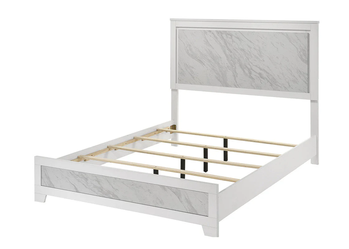 Darlene White Queen Bed - Image 3