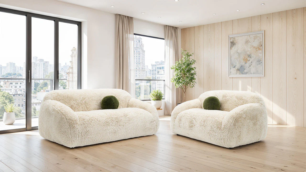 Darwen Sand Sofa - Image 2