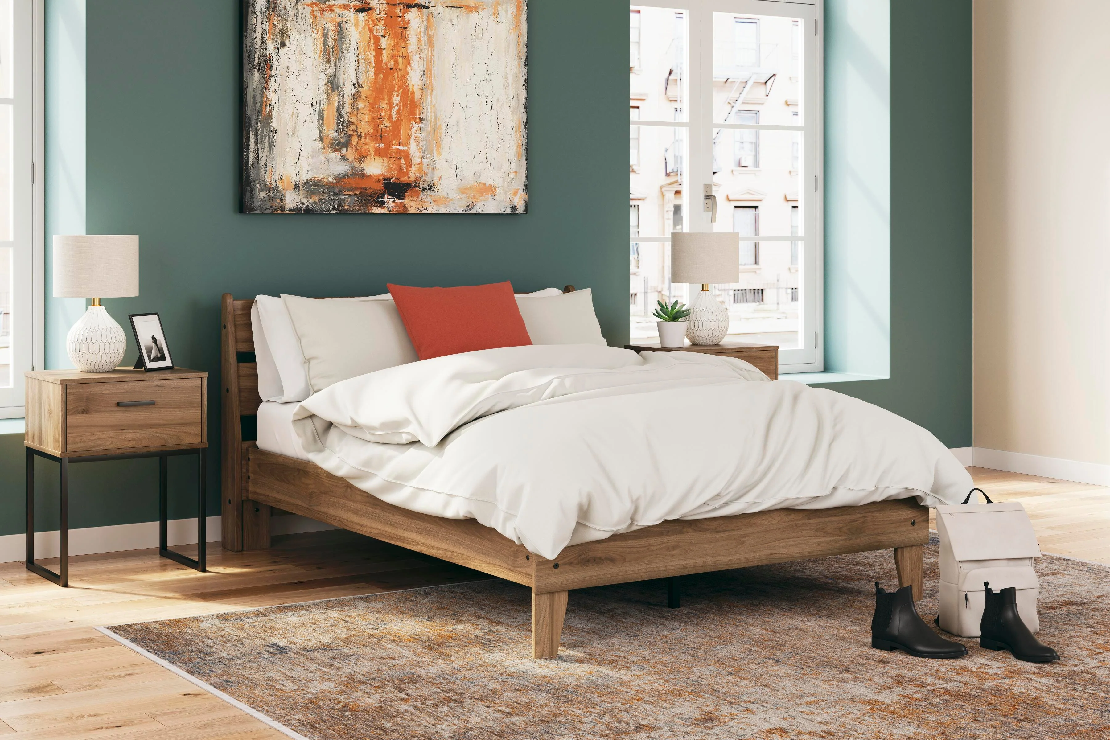 Deanlow Platform Panel Bed - Image 4