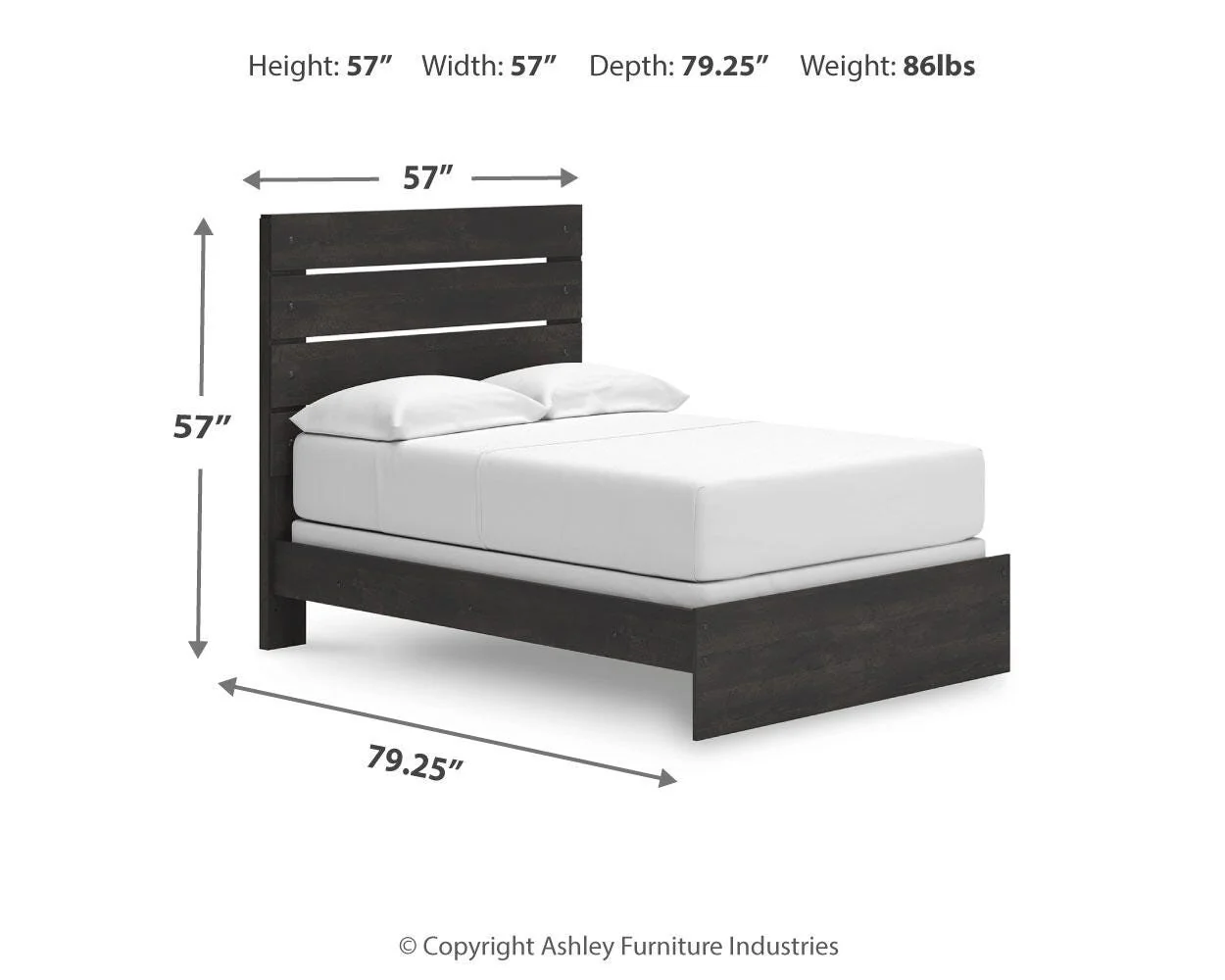 Delmorta Panel Bed - Image 13