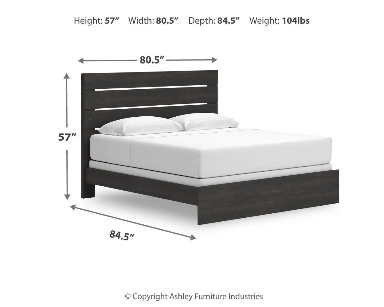 Delmorta Panel Bed - Image 14