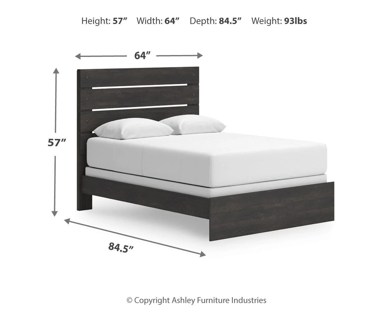 Delmorta Panel Bed - Image 15