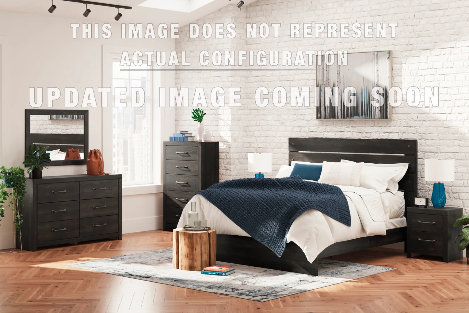 Delmorta Panel Bed with Storage - Image 2