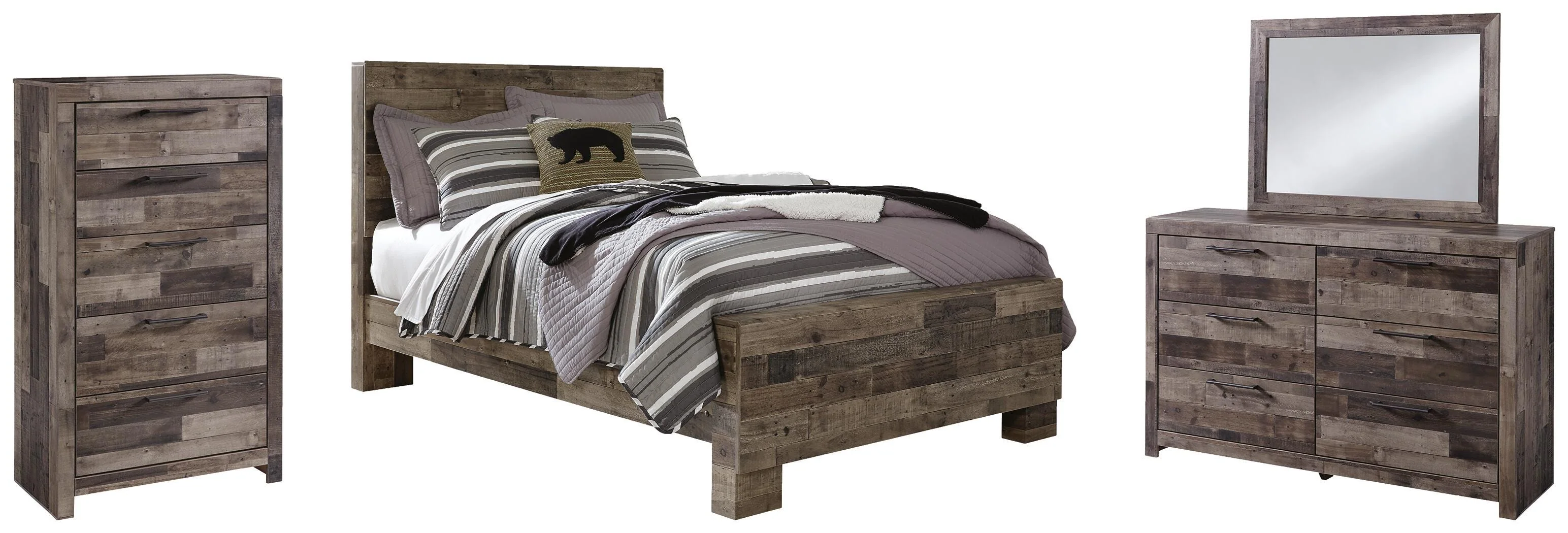 Derekson Panel Bed Bedroom Set - Image 8