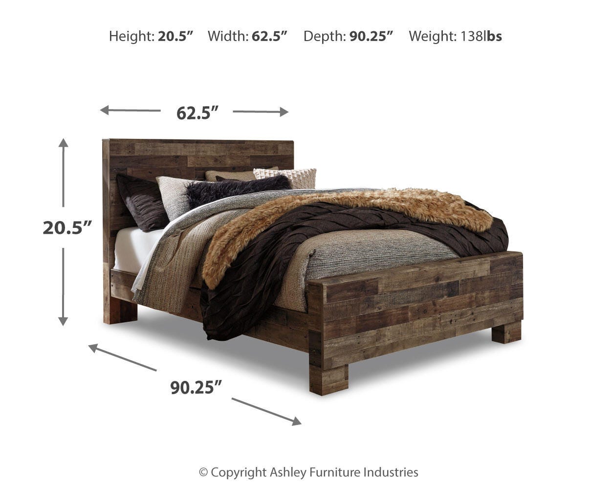 Derekson Panel Bed Bedroom Set - Image 85