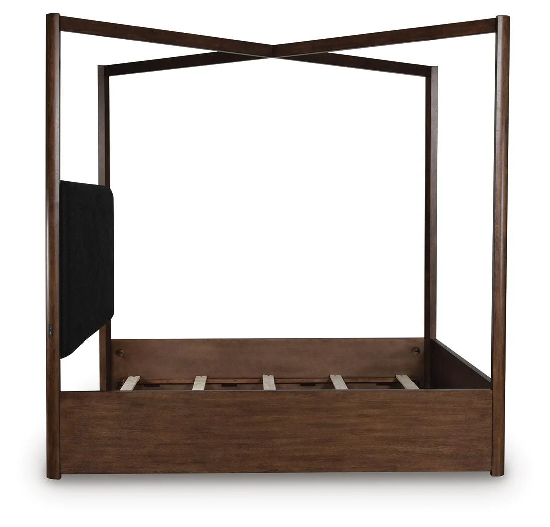 Dilenno Canopy Bed Bedroom Set - Image 17