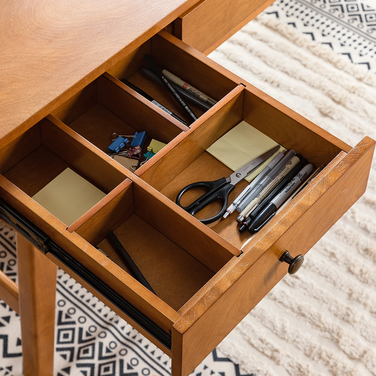 Edward Desk in Acorn - Image 4