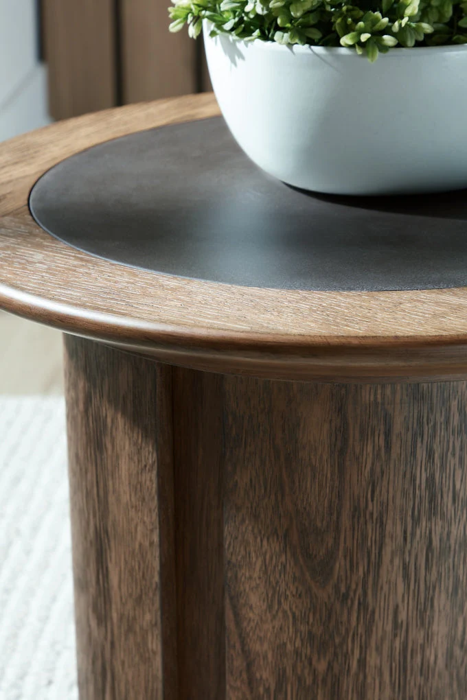 Dontayne Round End Table - Image 5