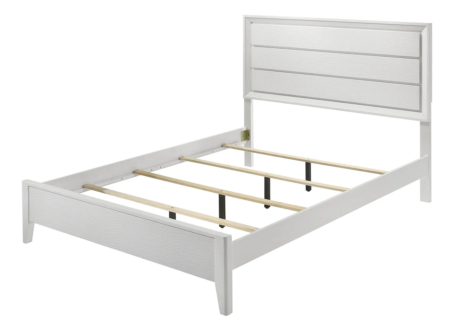 Dortmund White 5 Pc. Queen Bedroom Set w/ Chest - Image 5