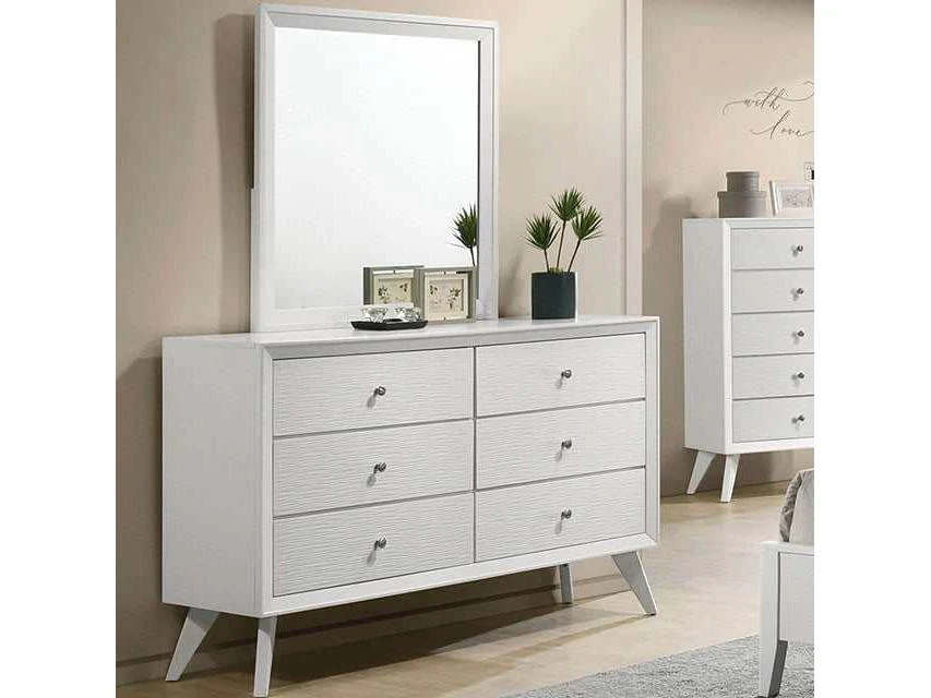 Dortmund White Dresser