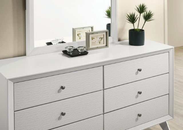 Dortmund White Dresser - Image 3