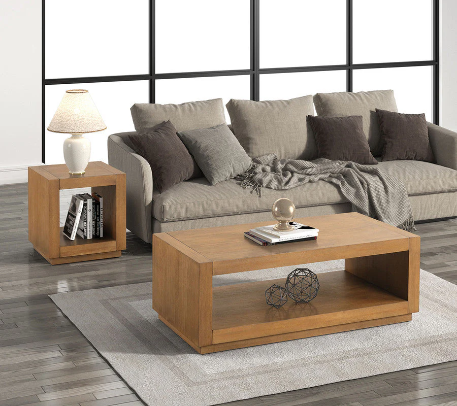Dothan Medium Oak End Table - Image 2