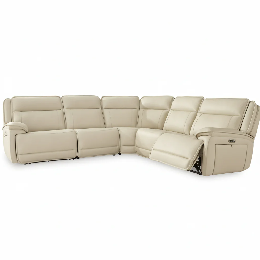 Double Deal 5-Piece Power Reclining Sectional
