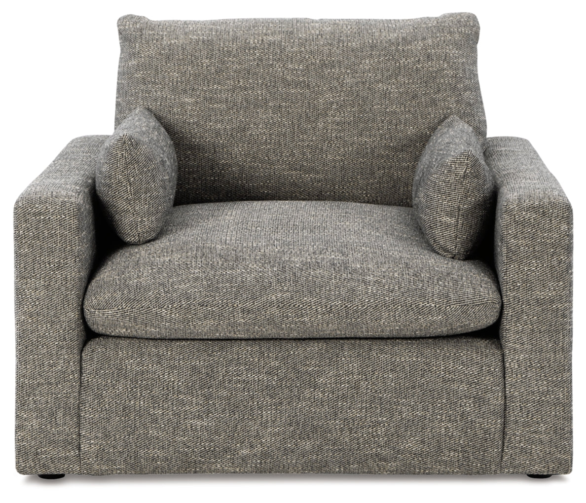 Dramatic Chair and Ottoman - Image 3