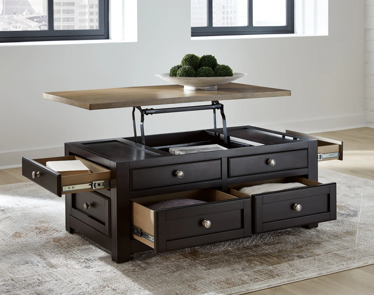 Drazmine Lift Top Cocktail Table - Image 7