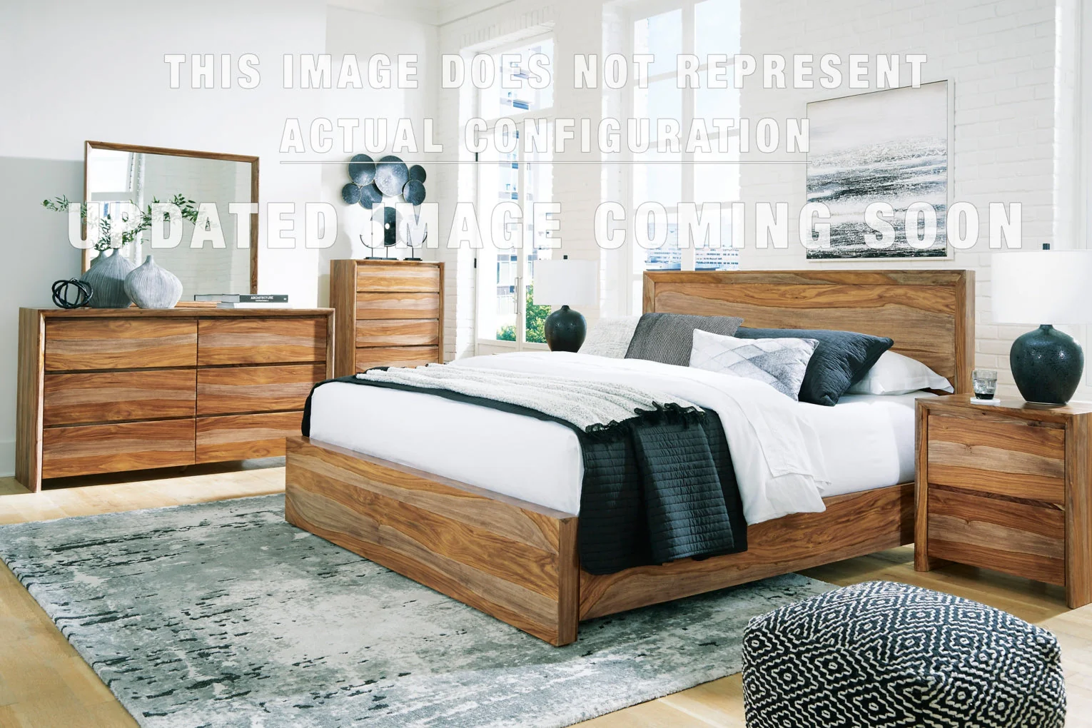 Dressonni Panel Bed Bedroom Set - Image 2