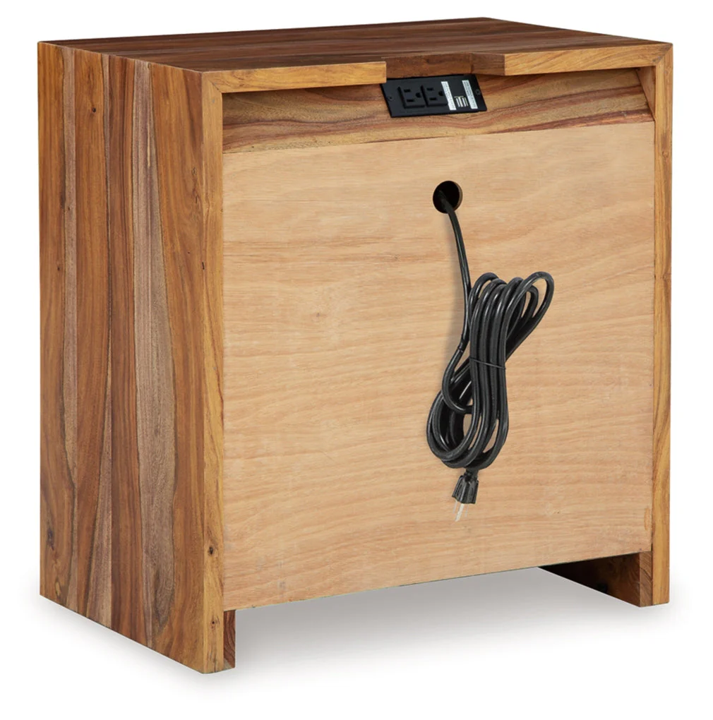 Dressonni Two Drawer Night Stand - Image 6