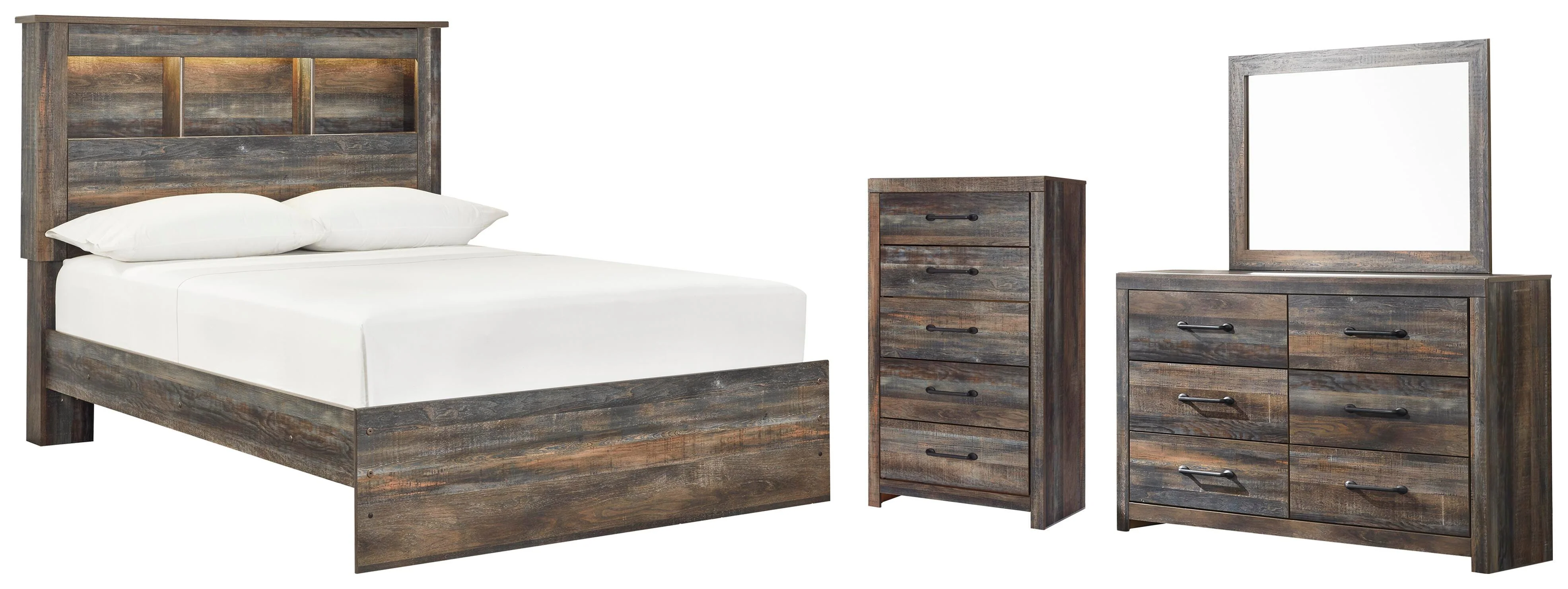 Drystan Bookcase Bed Bedroom Set - Image 11