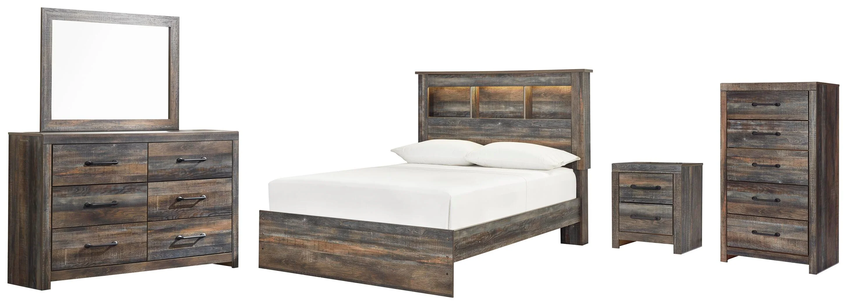Drystan Bookcase Bed Bedroom Set - Image 12