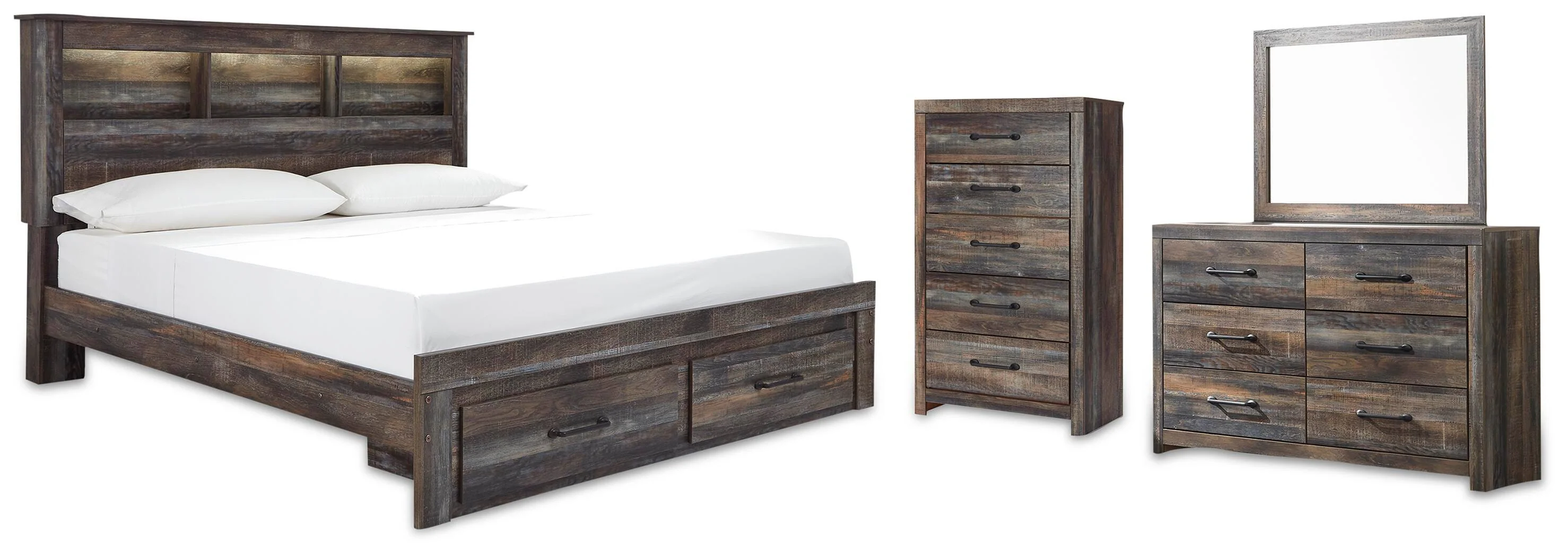 Drystan Bookcase Bed Bedroom Set - Image 15