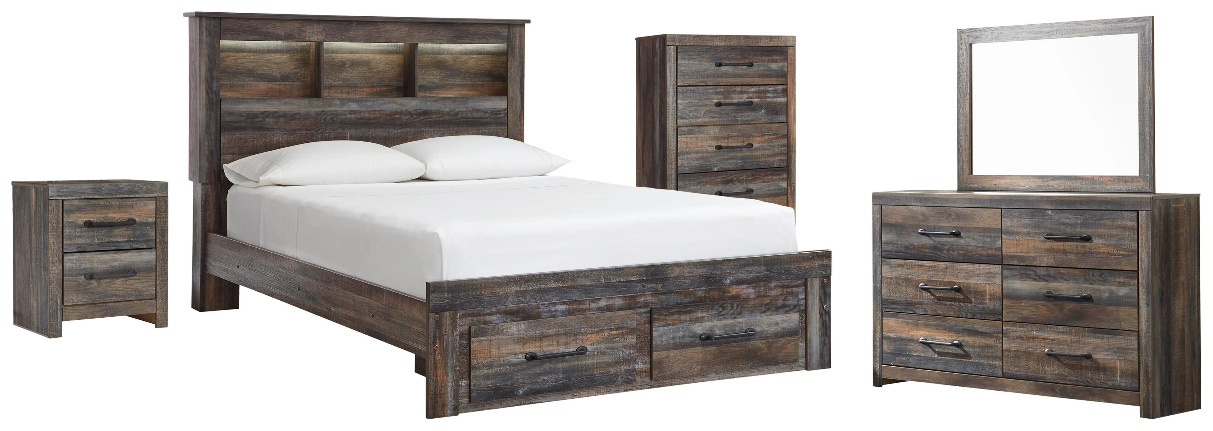 Drystan Bookcase Bed Bedroom Set - Image 24