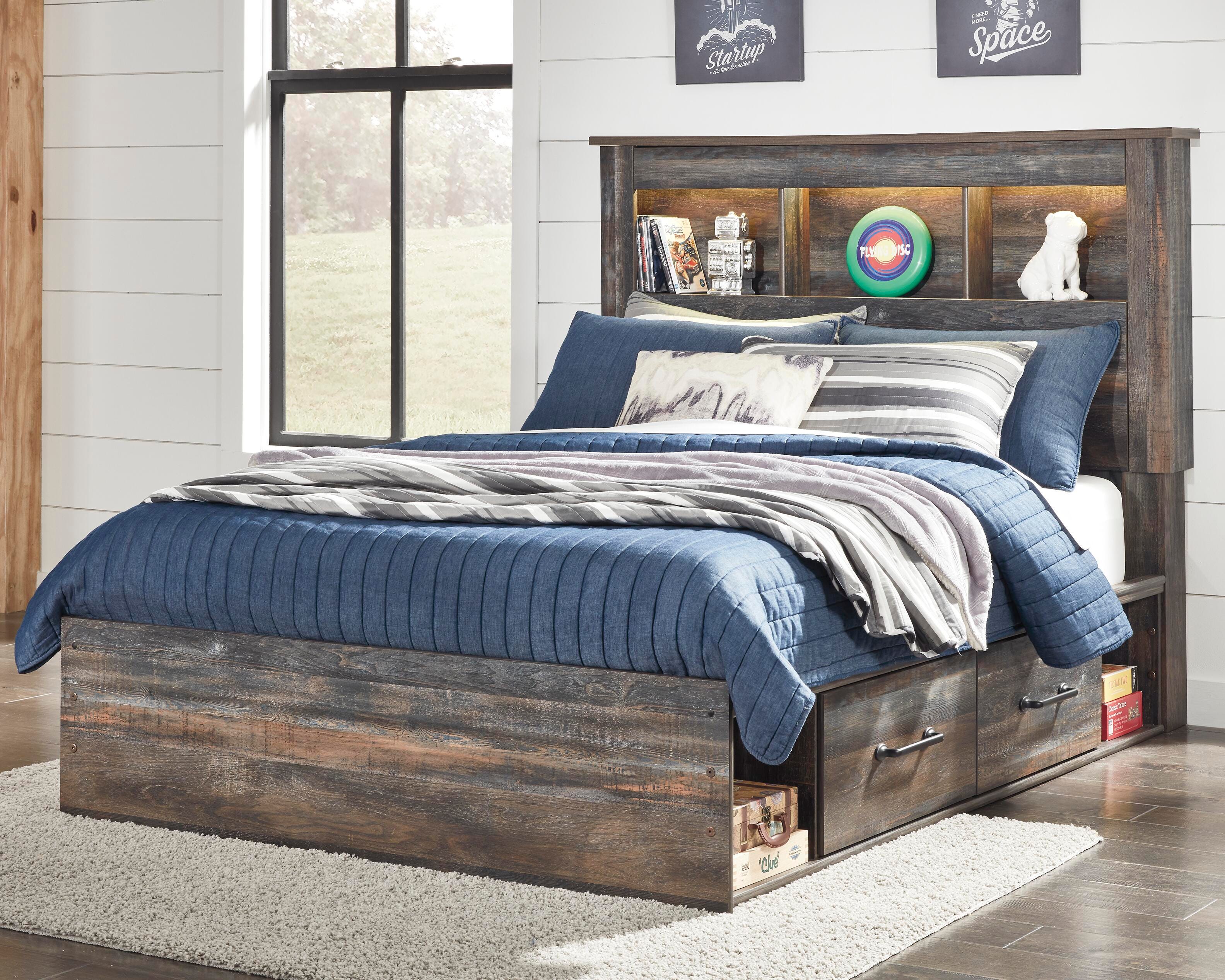 Drystan Bookcase Bed Bedroom Set - Image 71