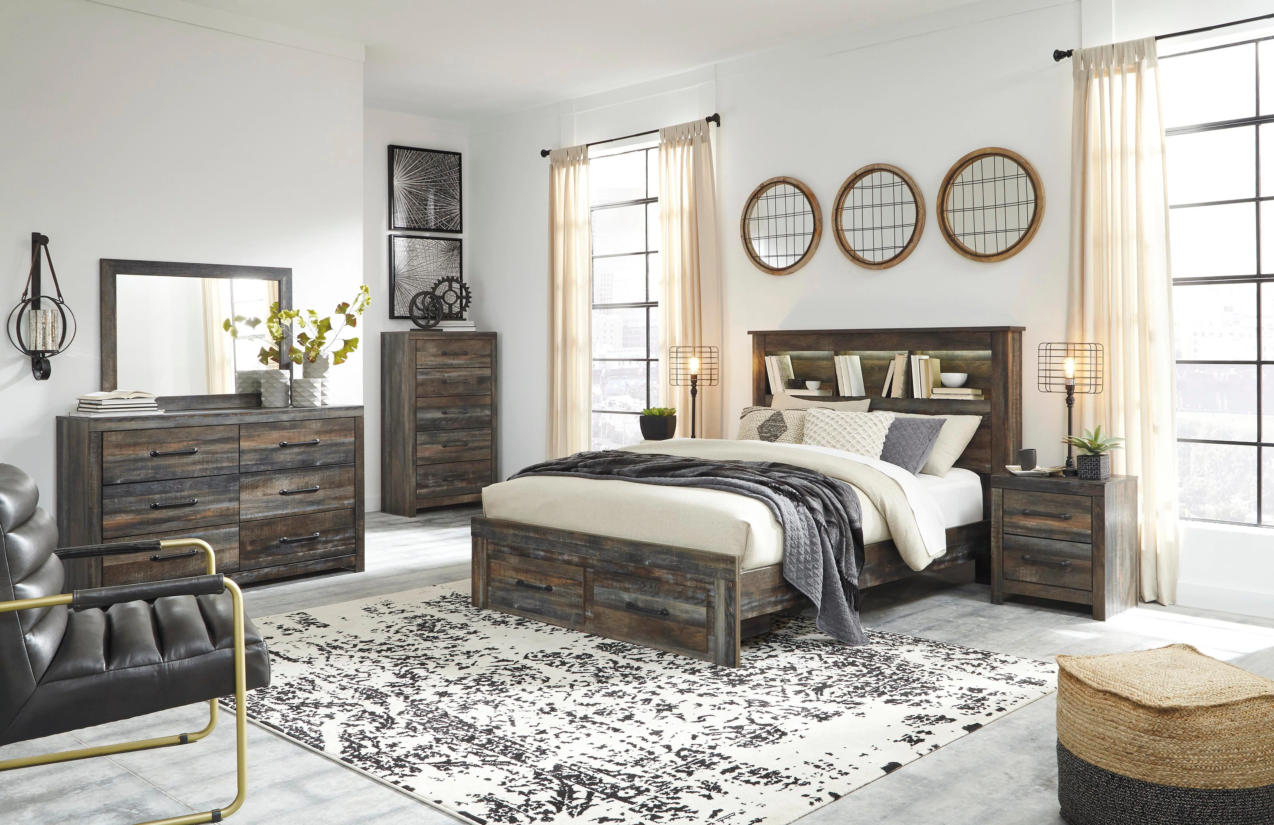Drystan Bookcase Bed with 2 Storage Drawers - Image 18