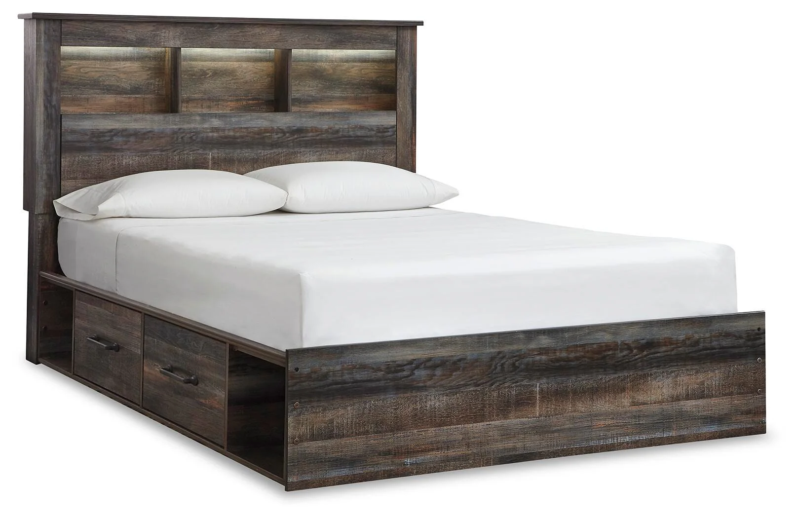 Drystan Bookcase Bed with 2 Storage Drawers - Image 5