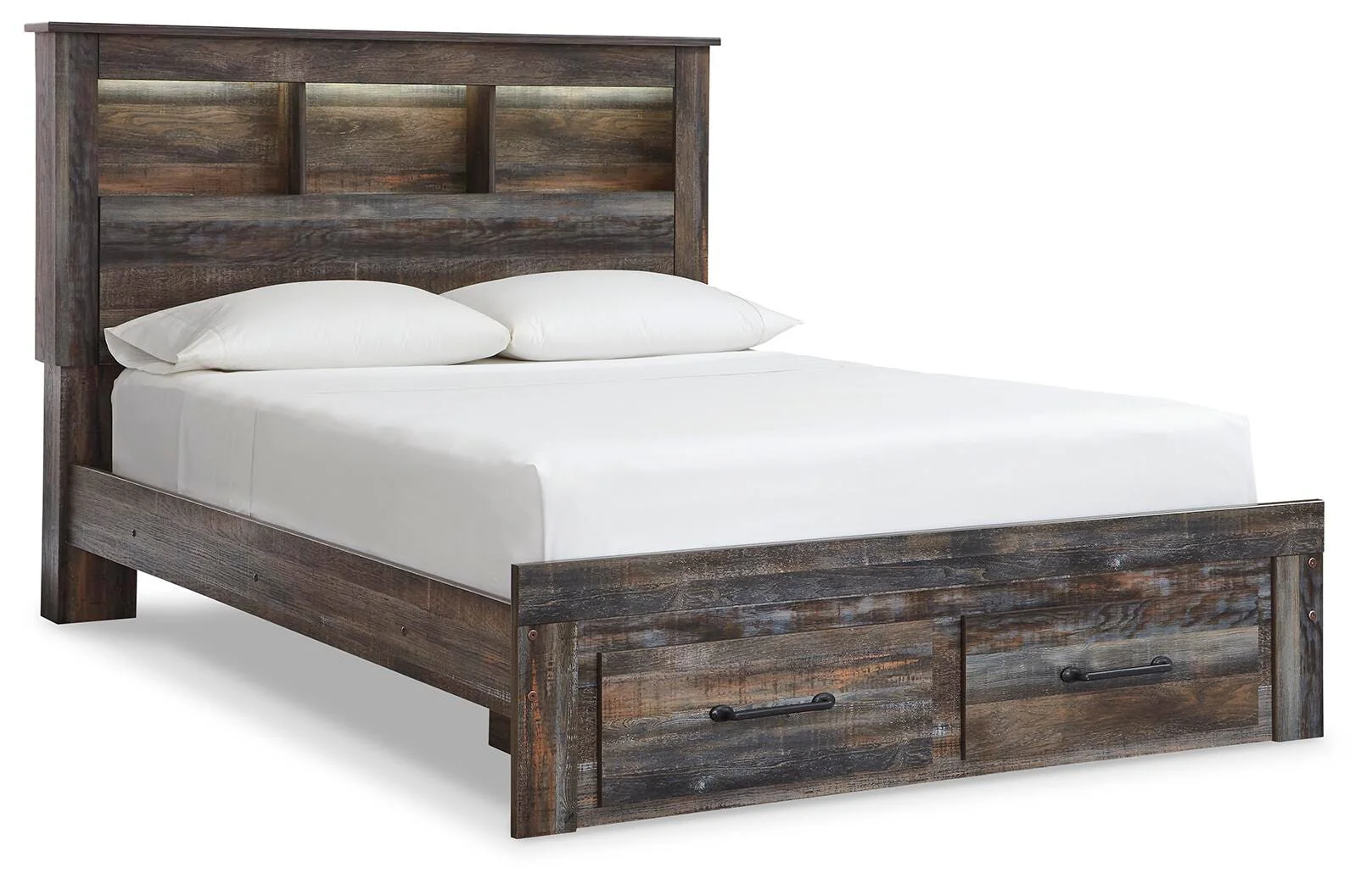 Drystan Bookcase Bed with 2 Storage Drawers - Image 6