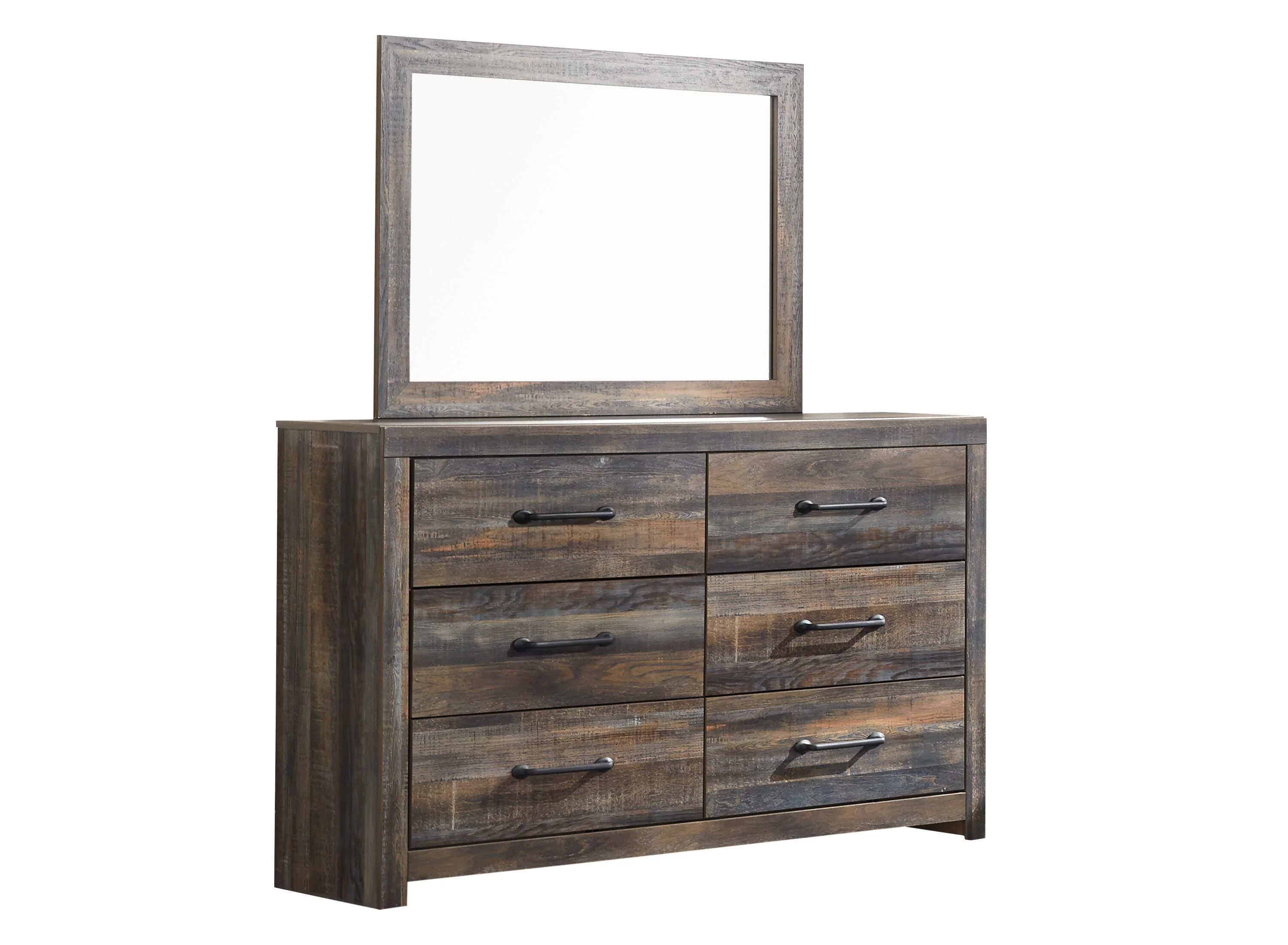 Drystan Bookcase Headboard Bed Bedroom Set - Image 5