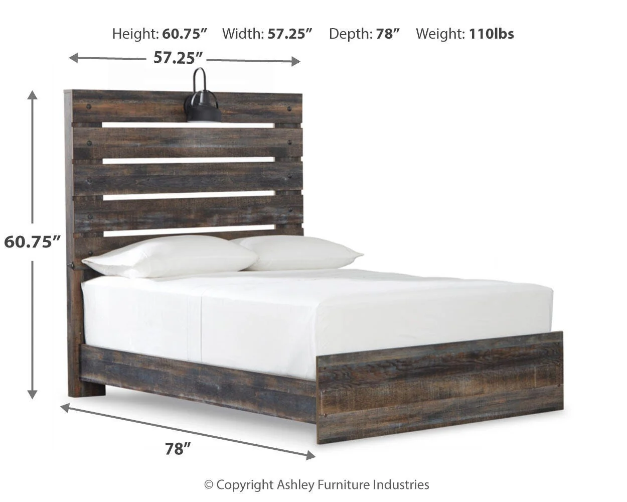Drystan Panel Bed - Image 9