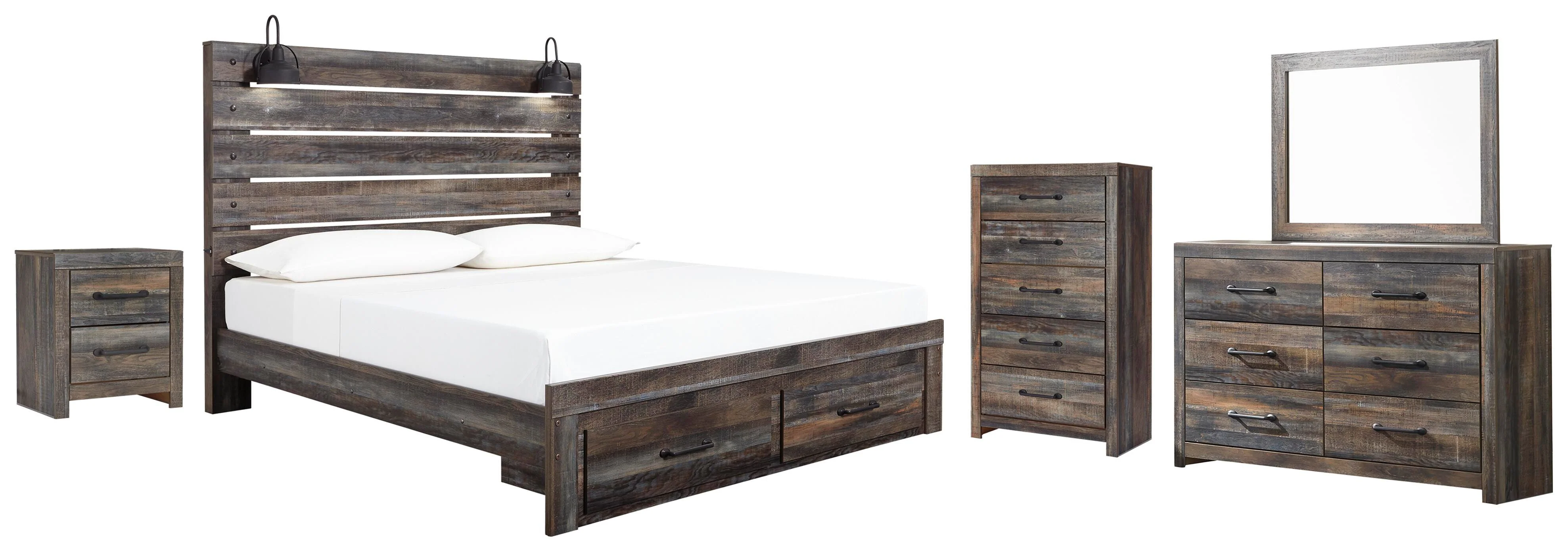 Drystan Panel Bed Bedroom Set - Image 23