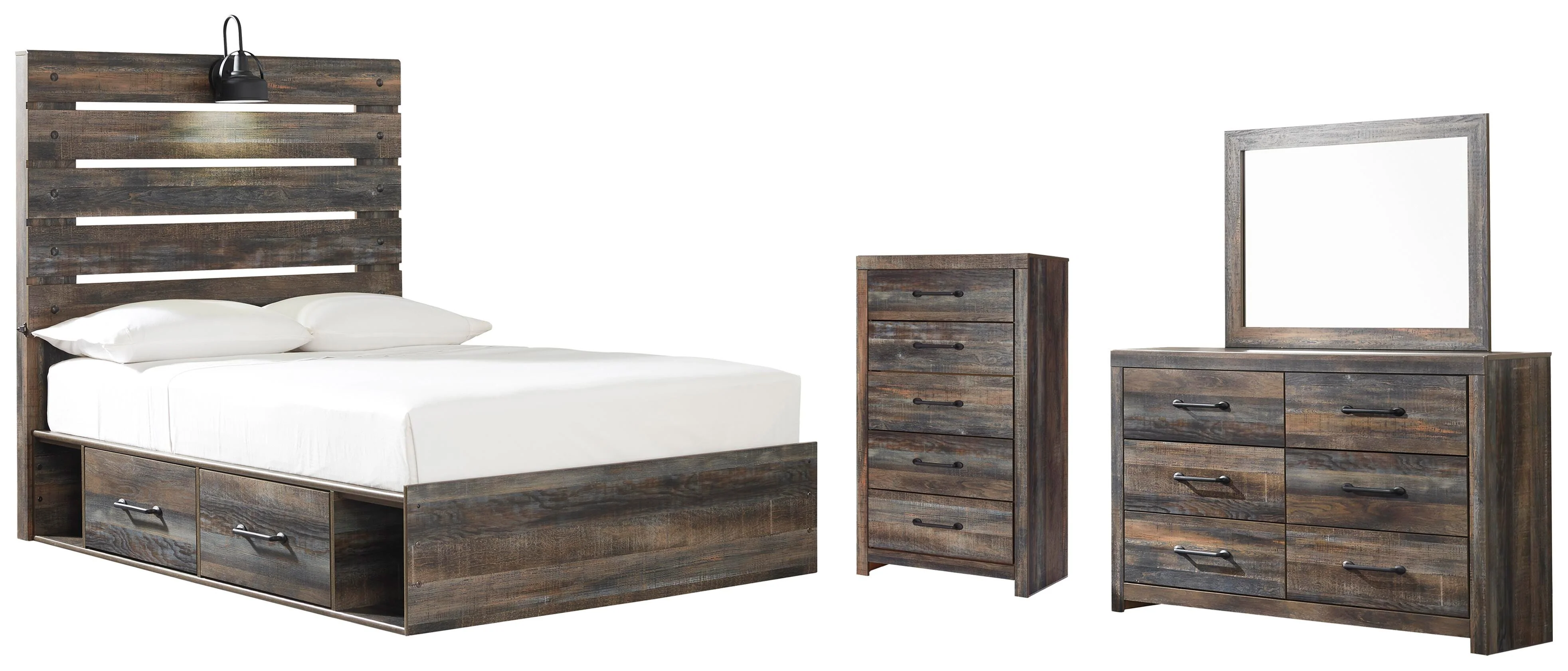 Drystan Panel Bed Bedroom Set - Image 4