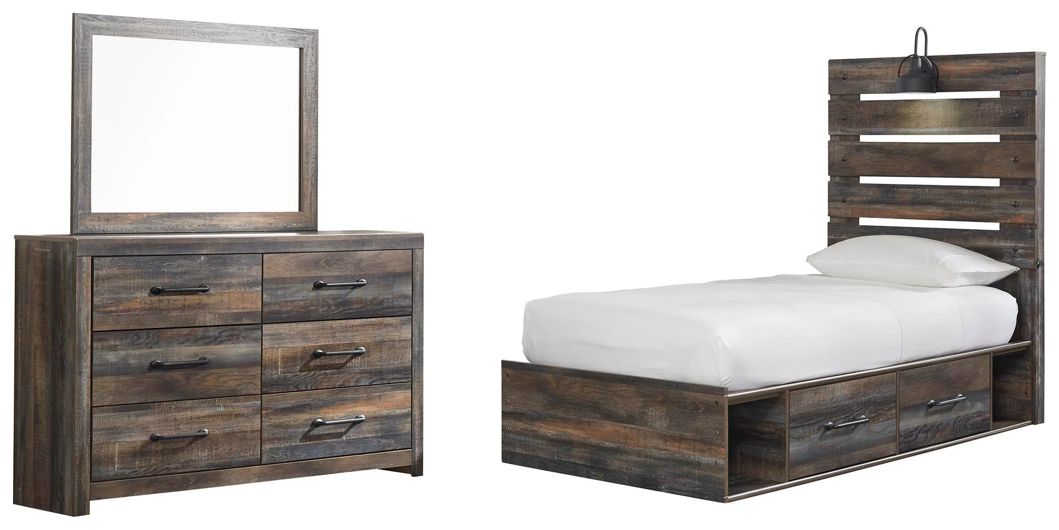 Drystan Panel Bed Bedroom Set - Image 43