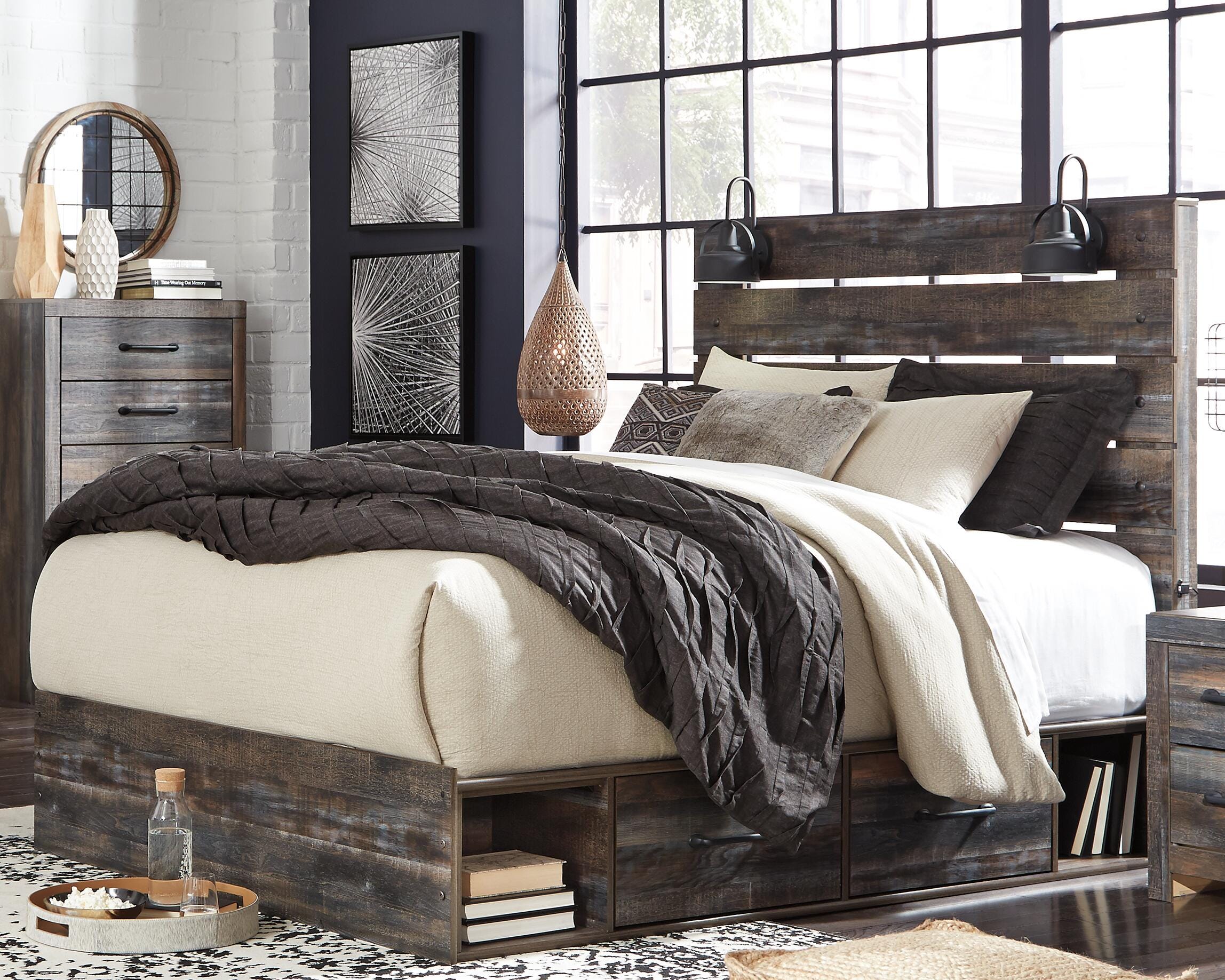 Drystan Panel Bed Bedroom Set - Image 65