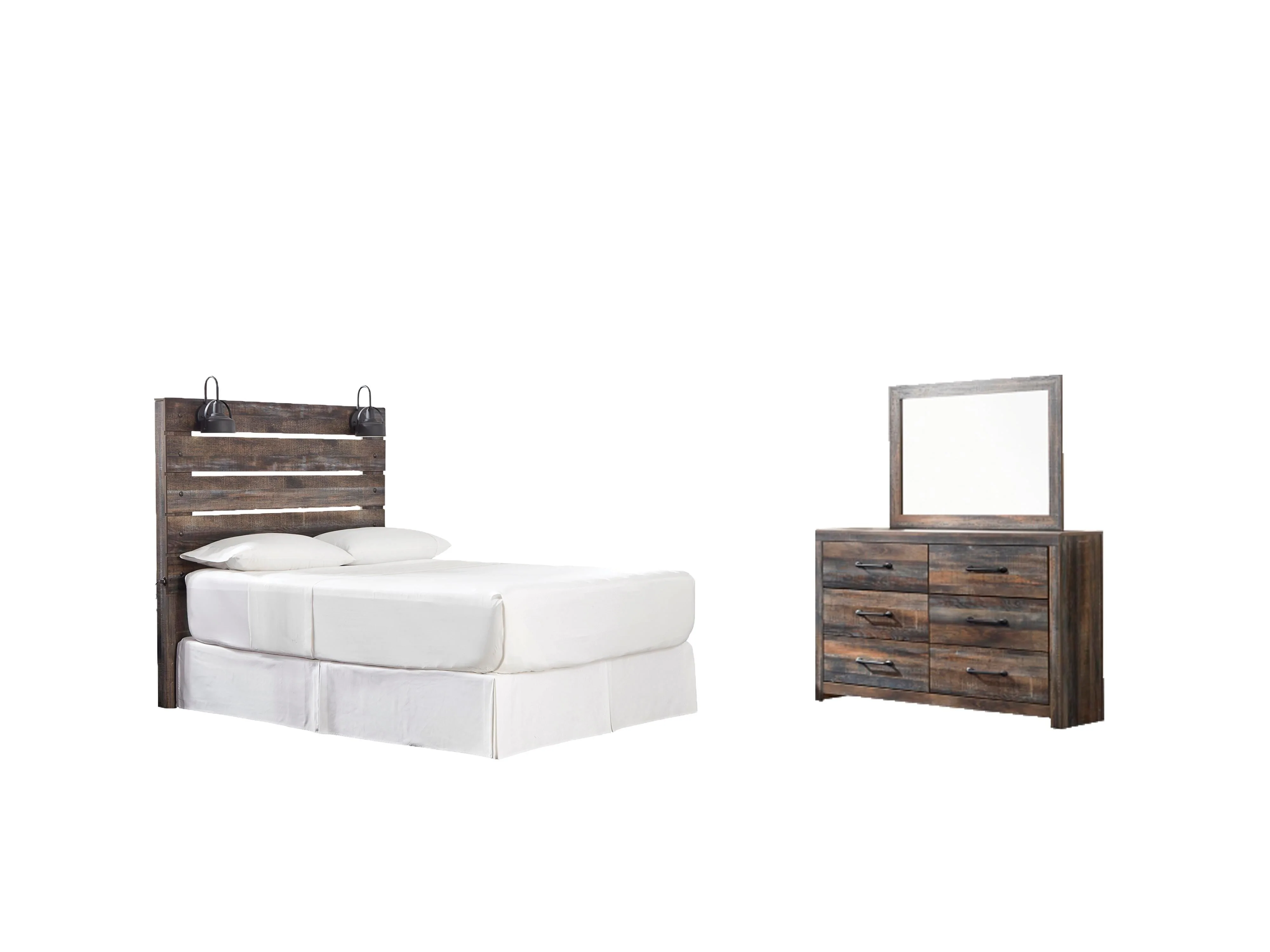 Drystan Panel Headboard Bed Bedroom Set - Image 5