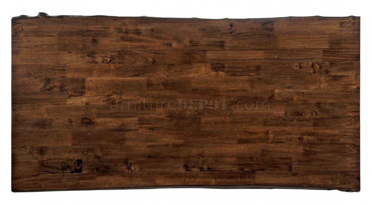 Dulce Walnut & Black Dining Table - Image 2