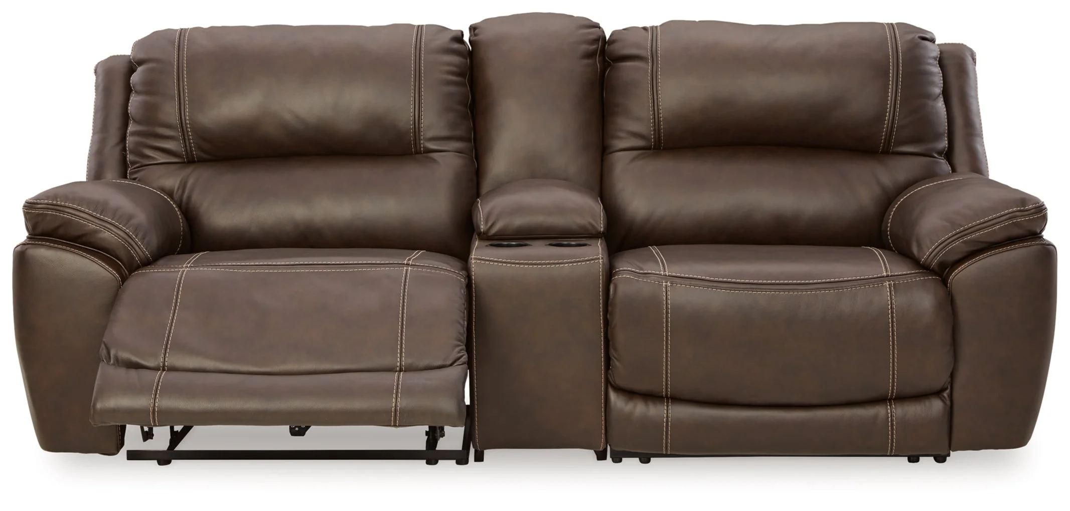 Dunleith 3-Piece Power Reclining Loveseat with Console - Image 7