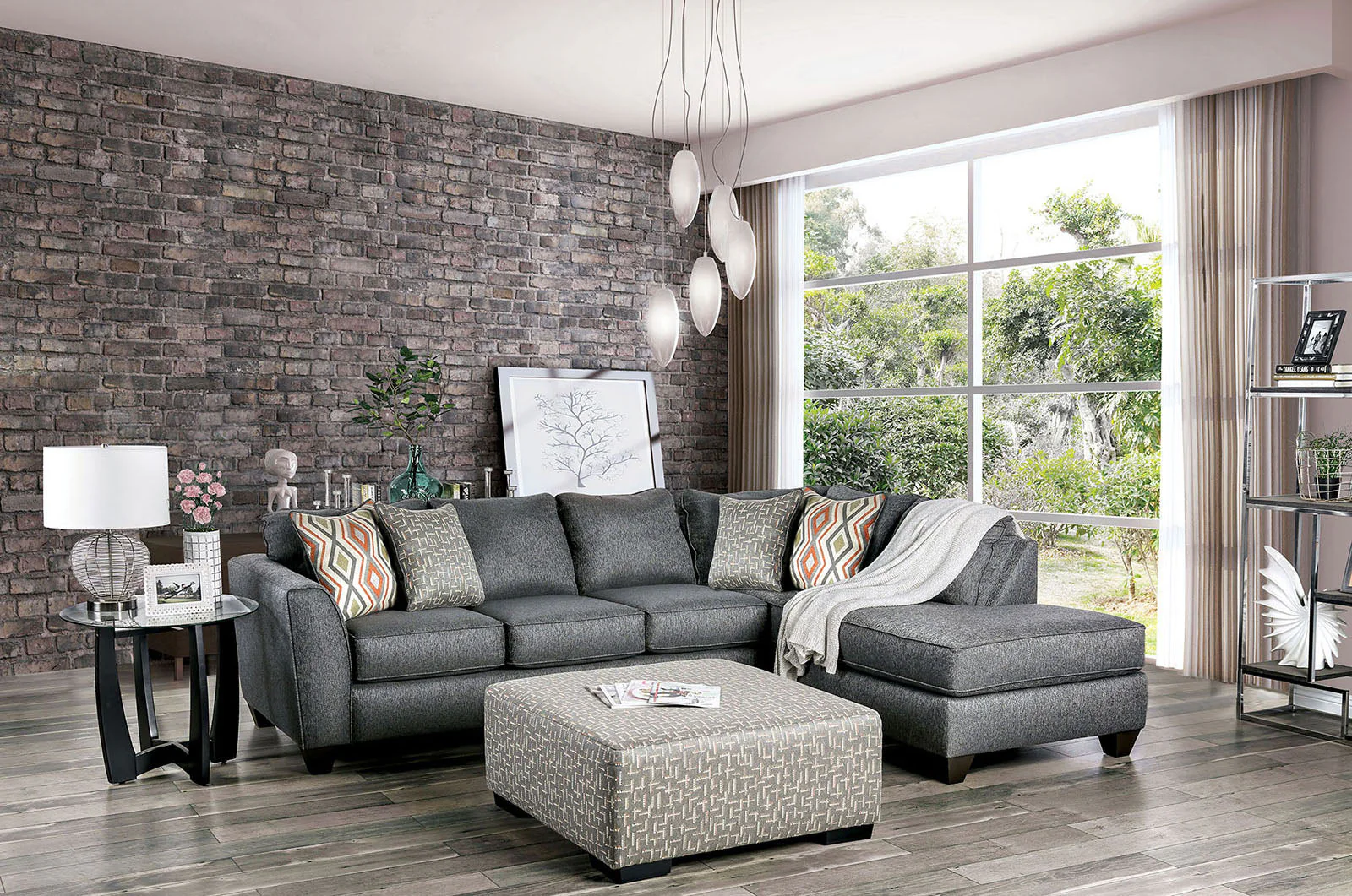 Earl Gray Ottoman - Image 3