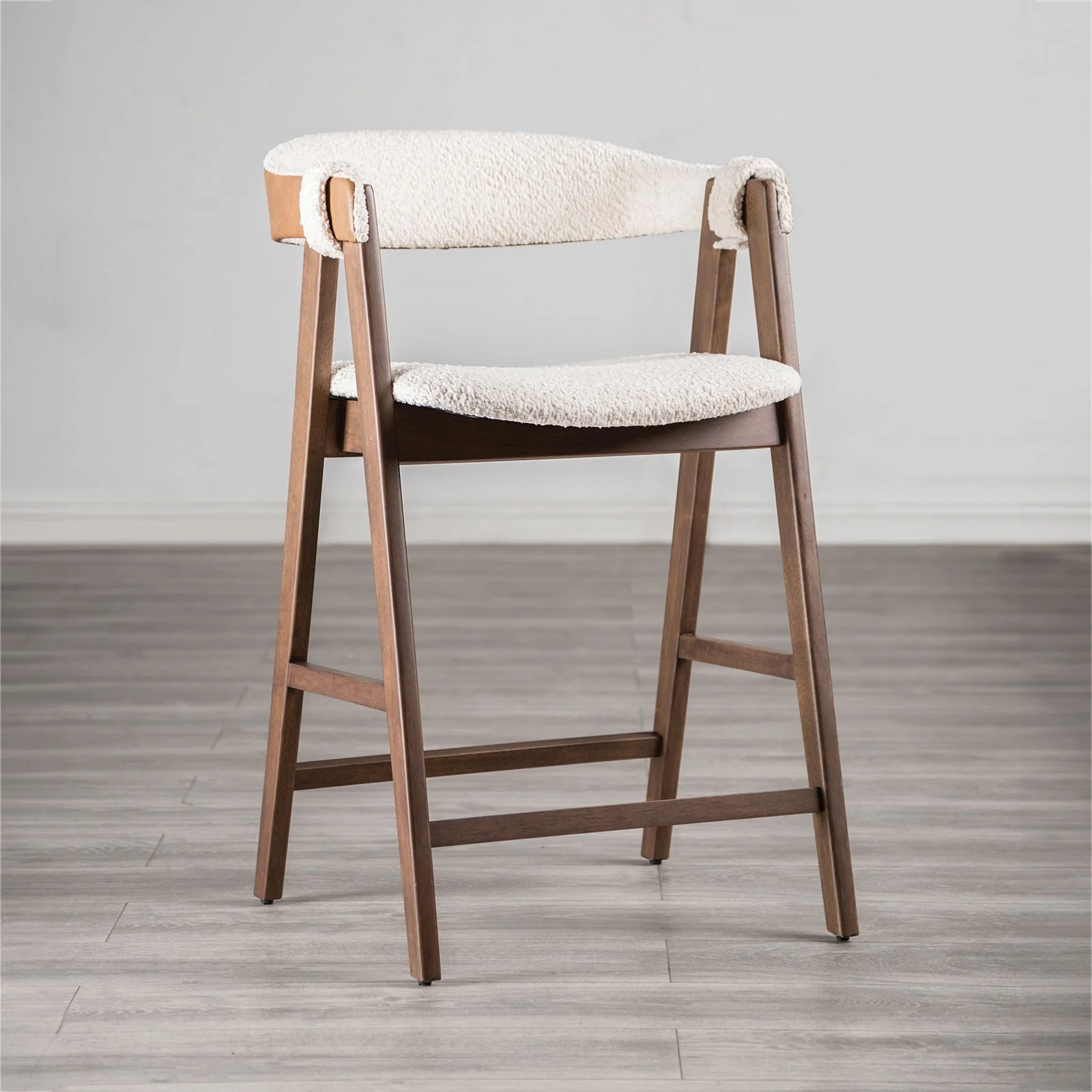 Ebikon Walnut 5 Pc. Counter Height Set - Image 2