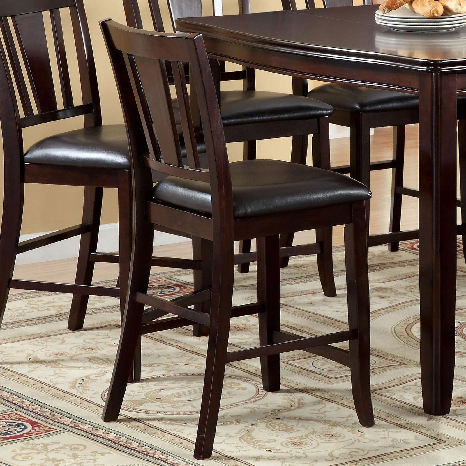 Edgewood Espresso 9 Pc. Counter Height Dining Room Set - Image 2