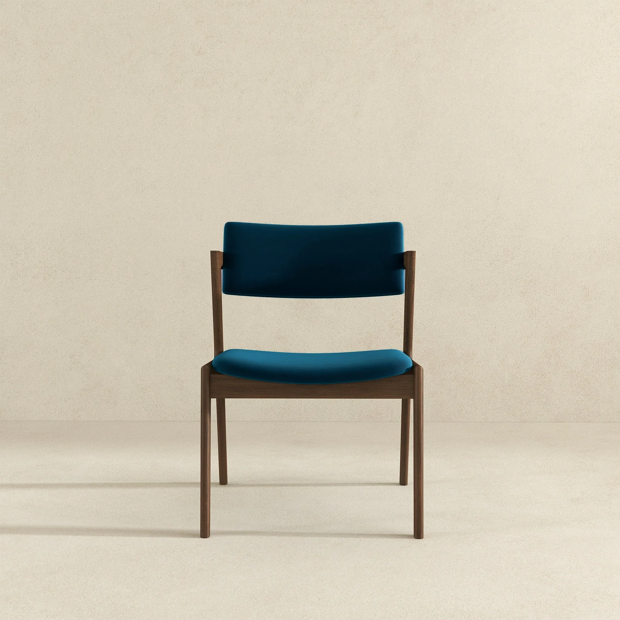 Edwin Teal Velvet Dining Chair (Set Of 2) - Image 6