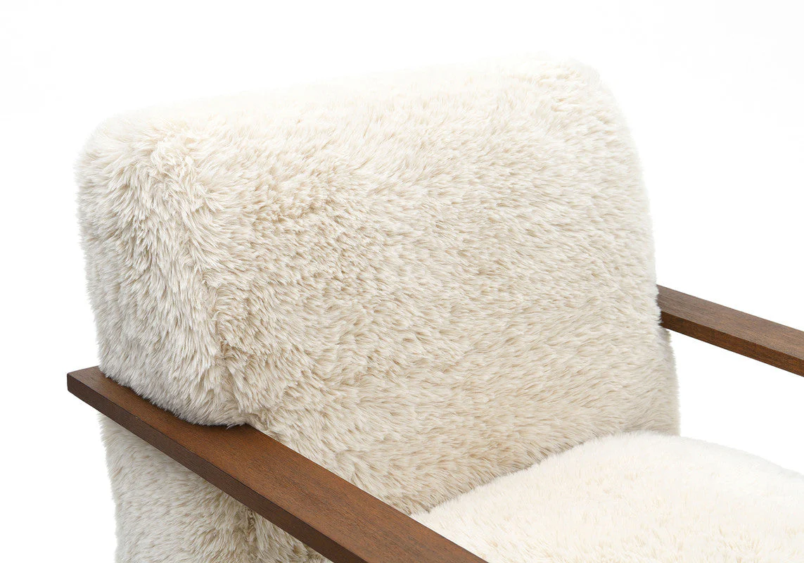 Elardo White Accent Chair - Image 4