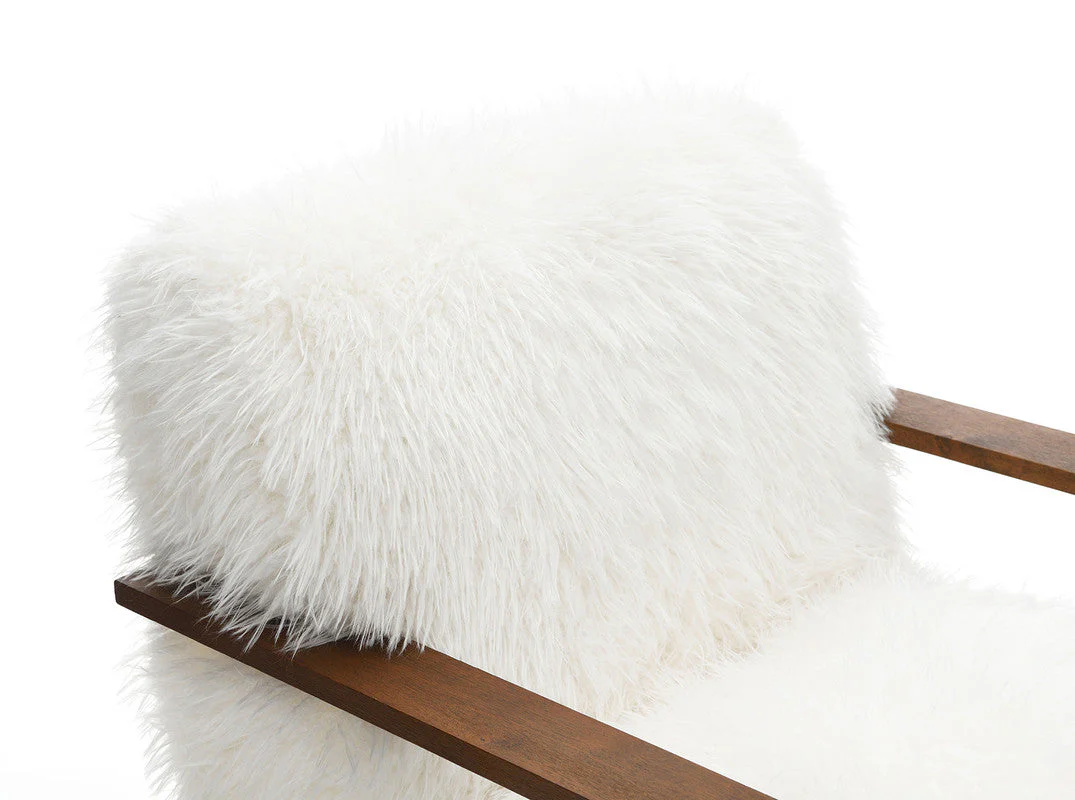 Elardo White Accent Chair - Image 4
