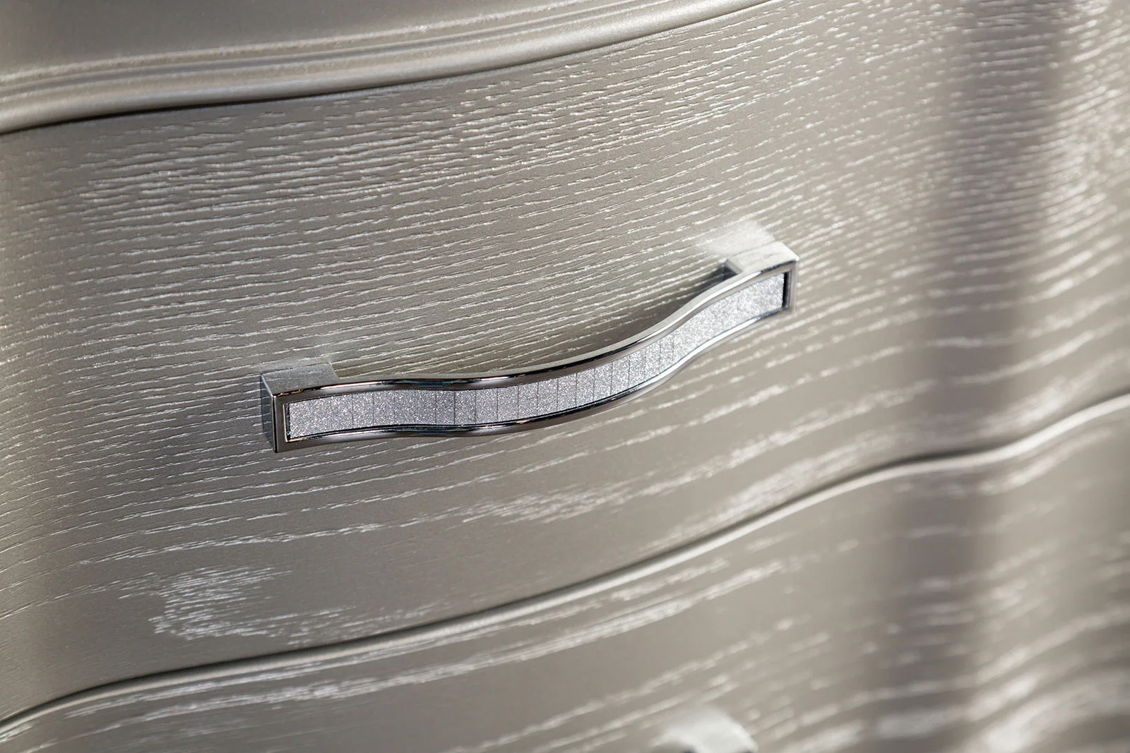 Eleanora Silver Nightstand - Image 2